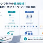 BtoBコンテンツ制作の費用相場｜記事・導入事例・ホワイトペーパー別に解説