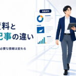 営業資料とWeb記事の違い 商談前と商談後で必要な情報は変わる